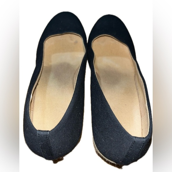 J. Crew Women's Seville Canvas
Espadrille, Black - Picture 8 of 9